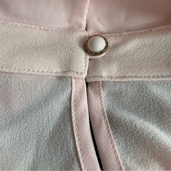 Ted Baker London sew in love blush pink blouse size 4 - Picture 5 of 5